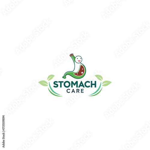 stomach care logo  design  vector 