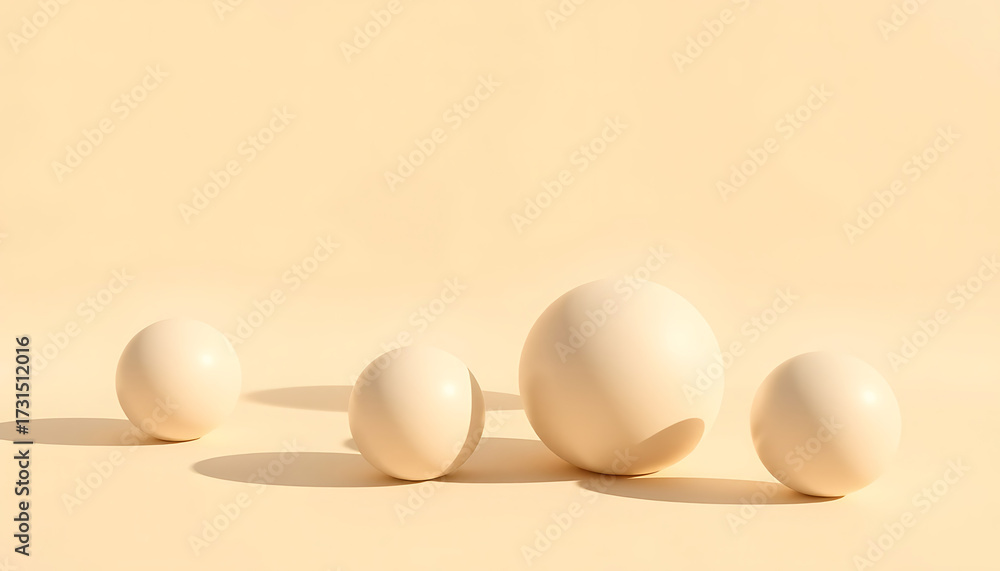 Fototapeta premium balls background