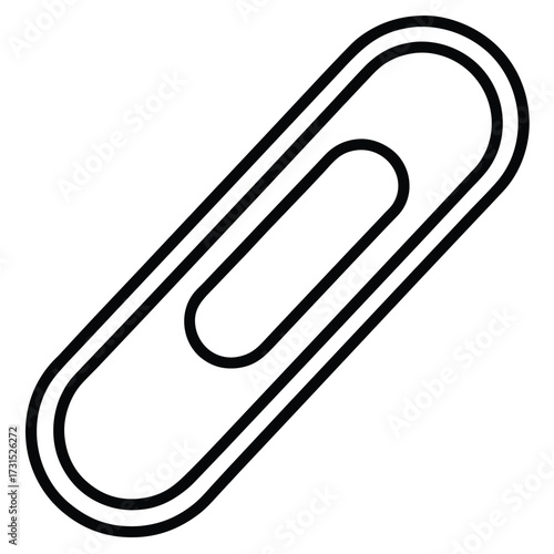 paperclip icon vector illustration on white backgr (1).eps