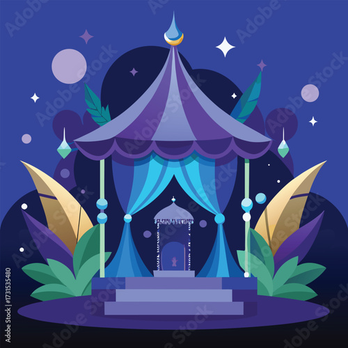 a mystical fairy lit canopy kingdom  (1).eps
