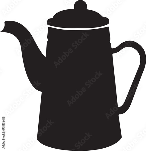 Drinking water jug icon illustration design template
