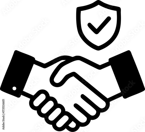 Hse handshake trust awareness agreement concept safety partnership secure handshake hse