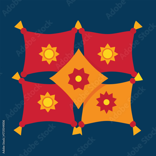 four festive cushions with traditional indian moti (1).eps