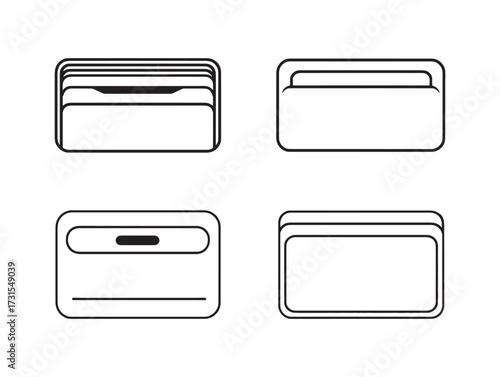 Business Card Holder compact organizer for business essentials