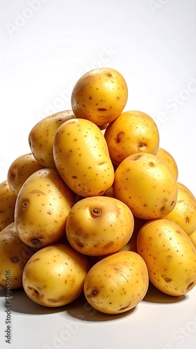 Wallpaper Mural A pyramid of yellow potatoes Torontodigital.ca