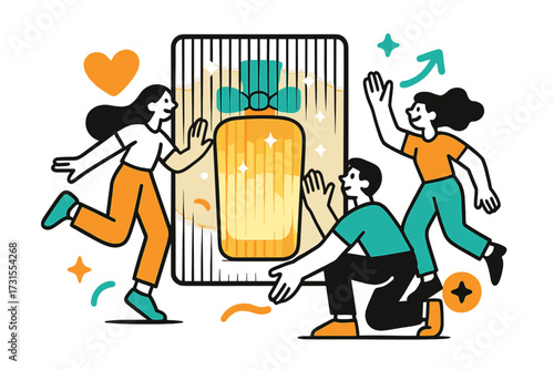 Elegant Perfume Display. Product showcase. A glowing perfume bottle standing behind a reeded glass panel, its