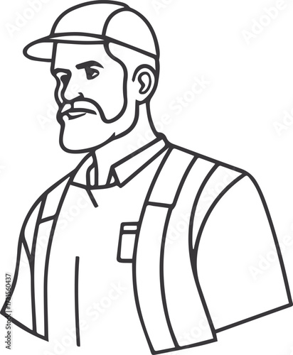 sketch of a man