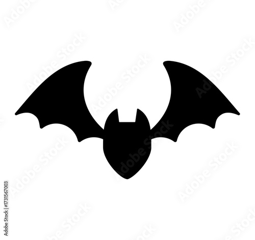 コウモリ　ベクターイラスト　秋素材　ハロウィンの招待状・カードデザイン・ポスター・ウェブデザインの装飾