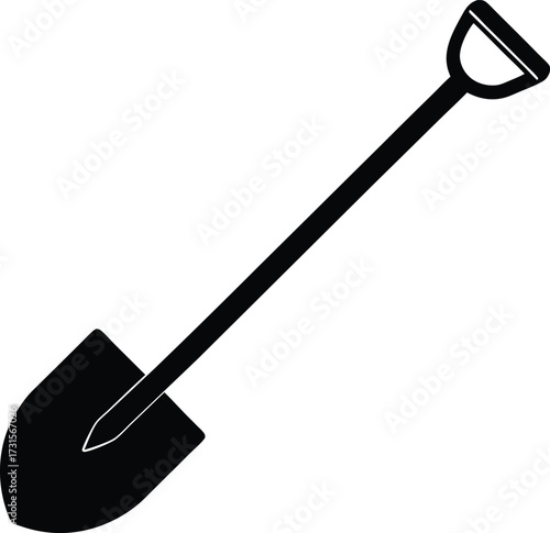 Agricultural ploughing tool illustration for farming and cultivation
