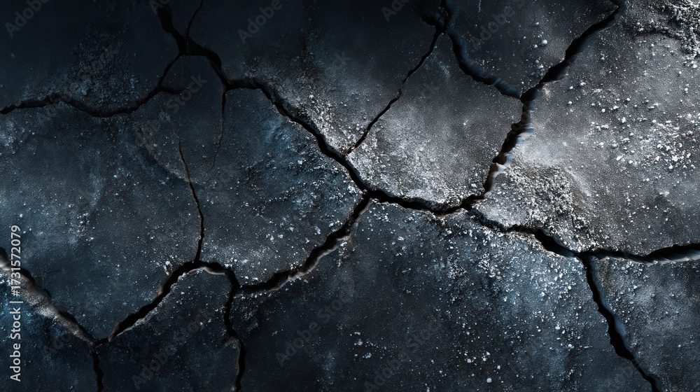 Obraz premium Cracked earth texture