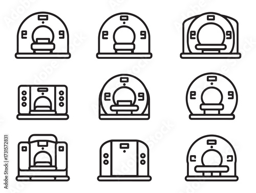 CT Scanner Badge High Resolution Scan Device