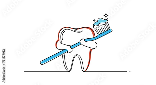 Healthy teeth and gums benefit from regular brushing and dental hygiene practices.