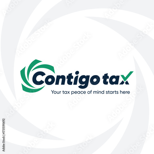 Minimalist Tax Resolution Logo