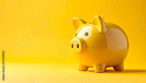 piggy bank with gold coin