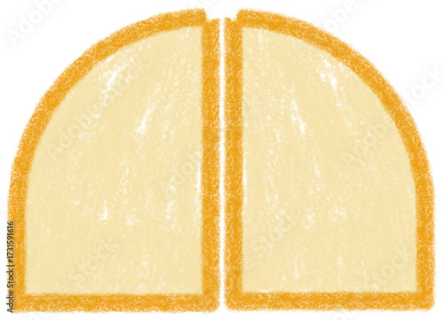 vector illustration of an orange background
