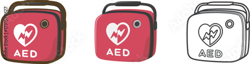 AED（自動体外式除細動器）本体