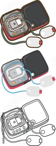 AED（自動体外式除細動器）起動