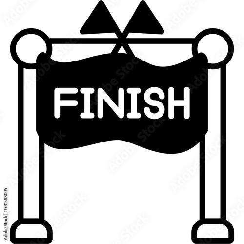Finish Line mixed icon