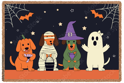 Dogs in Halloween Costumes