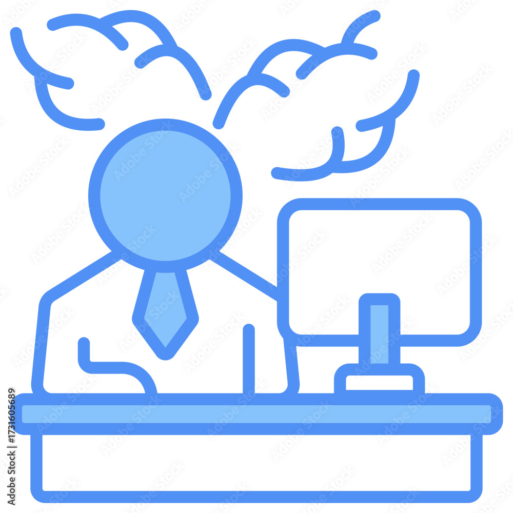 Obraz premium Workload Icon