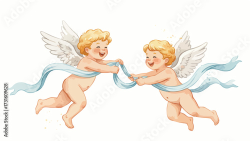 Watercolor Chefs Collection – Professional Cooks in White Uniforms on Clean White Background