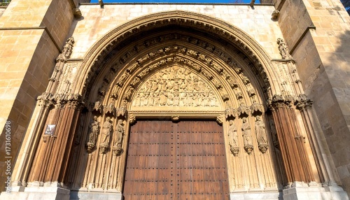 Ornate Gothic doorway