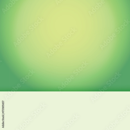 Yellow Green Gradient Background for Product Display