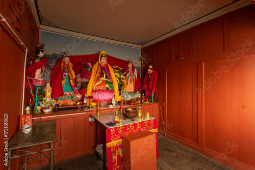 Guanyin Pavilion at The Dali Tianjing Pavilion Scenic Area in Dali, China