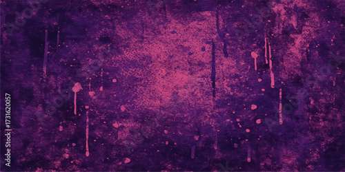Dark, dirty red grunge wall surface texture makes a vintage distressed old backdrop