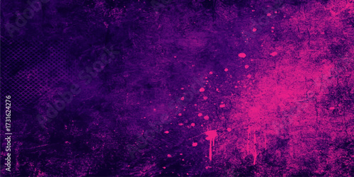 The abstract pink grunge background features a dark, fiery texture with an orange and red smoke cloud pattern, creating a unique space art design illustration backdrop