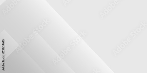 Top abstract white backdrop with elegant shape design. Abstract white geometric shape background. Modern square shape graphic elements. Premium disign