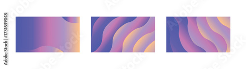 Wallpaper Mural Purple Pink Peach Gradient Stripe Backgrounds with Soft Pastel Flow and Elegant Futuristic Minimal Design Torontodigital.ca