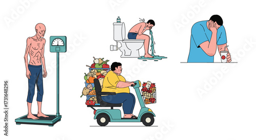 Understanding and addressing body weight extremes and their health consequences.