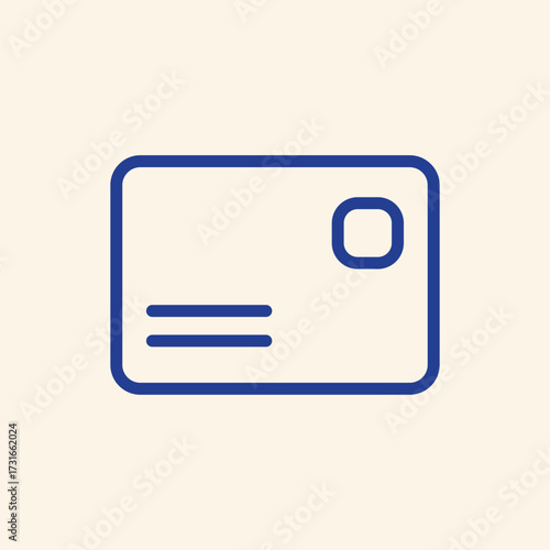 Send a cheerful postcard to a friend with this classic blue design, perfect for travel memories or heartfelt greetings to loved ones today