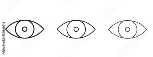 Show icon for web. simple element illustration with editable strokes