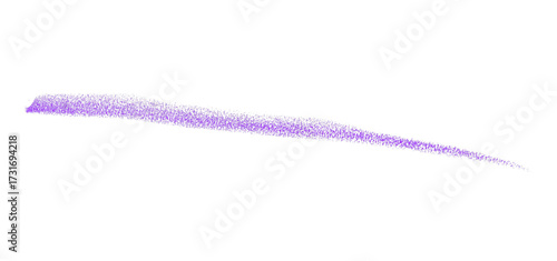 Hand drawn purple pencil lines, circles, stripes and squiggly lines on transparent background.