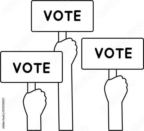 people voting element