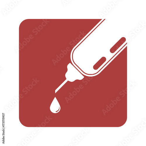 Blood donation care icon design