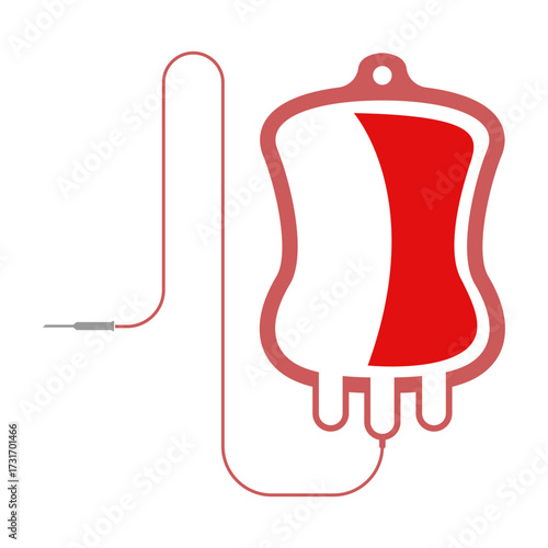 Blood donation care icon design