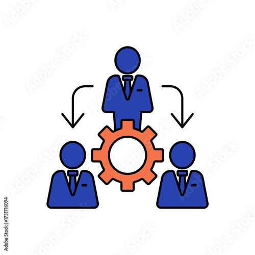 Search icon outline editable stroke line drawing eps