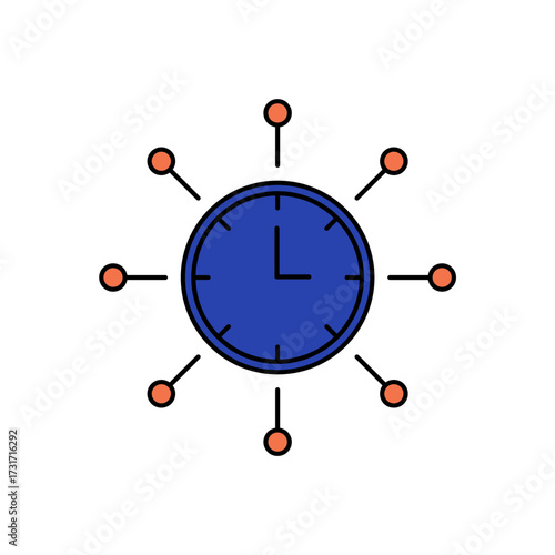 Explore icon outline editable stroke line drawing eps