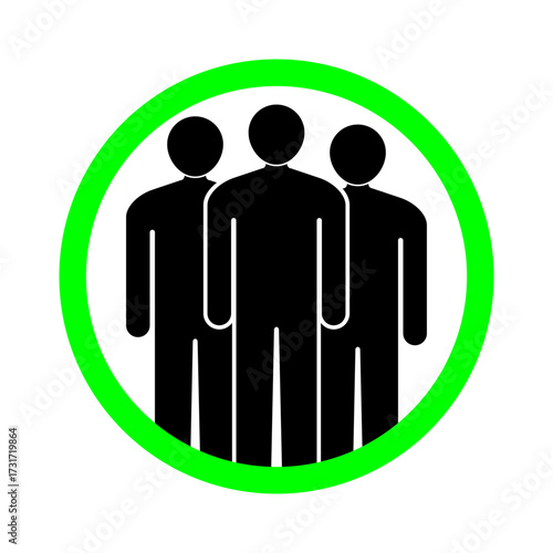 Group Meeting Permitted, Social Gathering Area, Approved Assembly Zone, People Allowed Here, Designated Social Spot