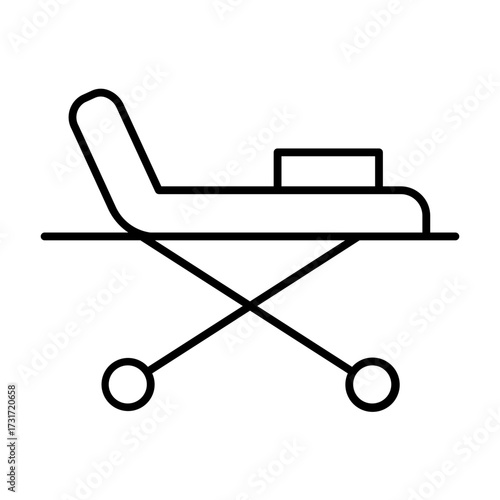 stretcher line icon
