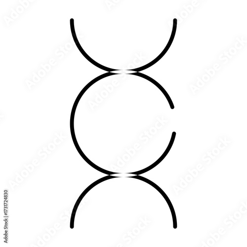 carcinogen glyph icon