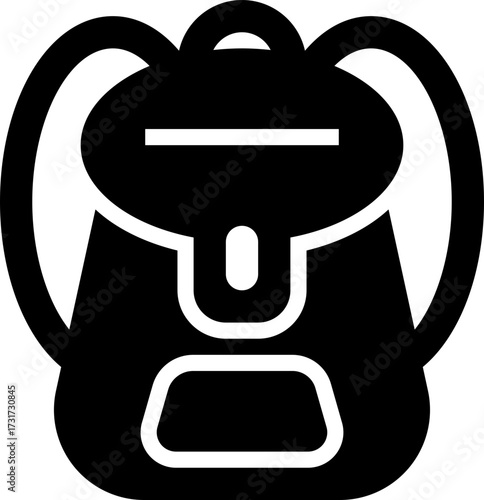 Simple Backpack Icon