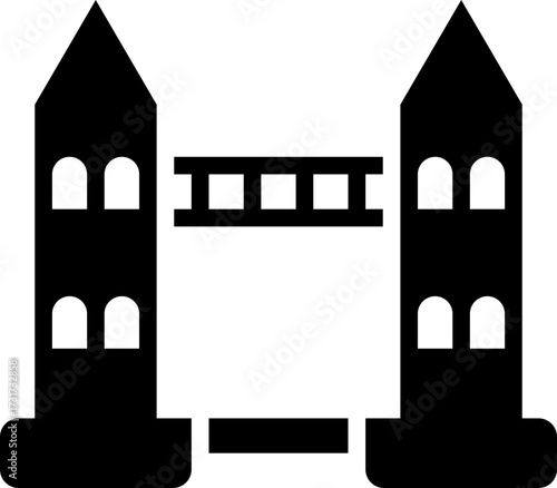 Campervan travel icon