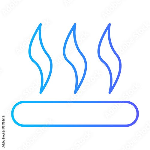 hot surface gradient icon