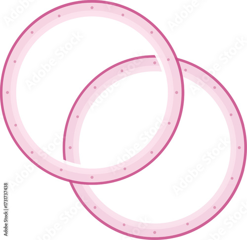 Two Pink Rings