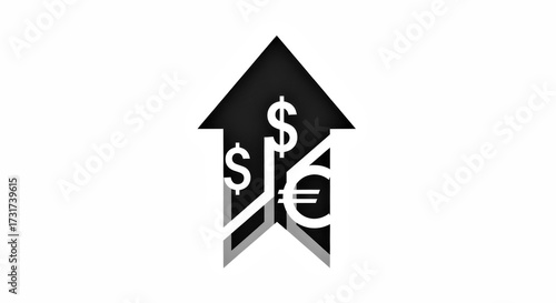 Wallpaper Mural Geometric Minimalist Icon for Digital Financial Management Torontodigital.ca