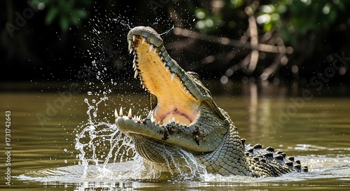 Crocodile Open Mouth. (1)